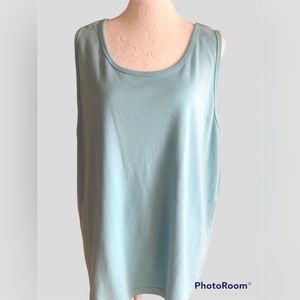 Soft Blue Tank Top Lands’ End